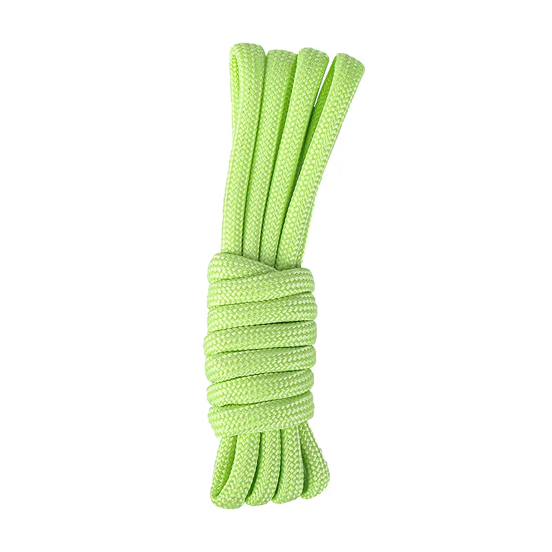 7 szálas mag, 4 mm-es világító 550 poliészter Paracord